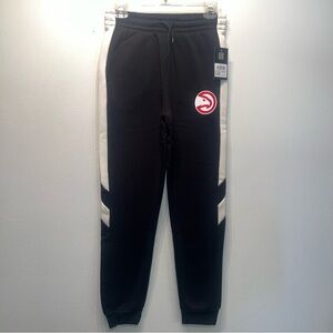 ATLANTA Hawks Basketball Youth Sweat Pants NBA Sz 14-16 Black NWTS $60.00